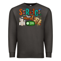 Smoke service mode on Premium Sweatshirt - NancyCooperArtShop
