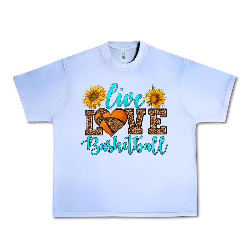 Live Love Basketball Urban Heavy Tee by HRA Design Shop | Teevron