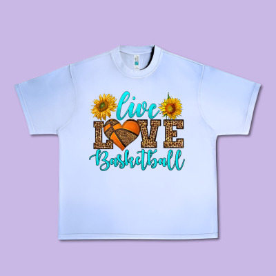 Live Love Basketball Urban Heavy Tee Designed By Hra Design Shop