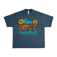 Midnight Navy live love basketball Urban Heavy Tee - HRA Design Shop
