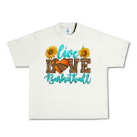 Pistachio live love basketball Urban Heavy Tee - HRA Design Shop