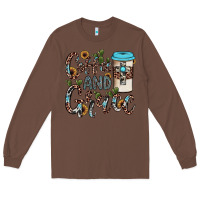 Chestnut coffee and grace Long Sleeve Tee - JahusDesignShop