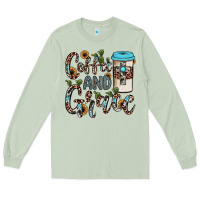 Matcha coffee and grace Long Sleeve Tee - JahusDesignShop
