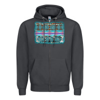 Smoke turquoise gemstone background Zipper Hoodie - AdoDesignShop