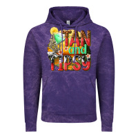 Cloud Purple tan and tipsy Vintage Hoodie - texasbilliewilder
