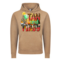 Vintage Coffee tan and tipsy Vintage Hoodie - texasbilliewilder