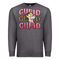 Charcoal Heather cupid cupid cupid valentine's day Premium Sweatshirt - MaliasSmallBusiness
