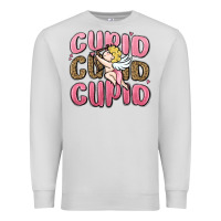 Dove Grey cupid cupid cupid valentine's day Premium Sweatshirt - MaliasSmallBusiness