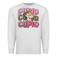 Oatmeal Heather cupid cupid cupid valentine's day Premium Sweatshirt - MaliasSmallBusiness