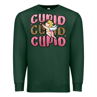 Sports Green cupid cupid cupid valentine's day Premium Sweatshirt - MaliasSmallBusiness