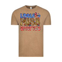 Vintage Coffee Little miss America Vintage Tee - Neo Western