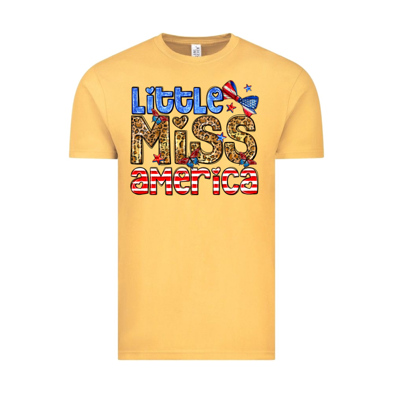 Little Miss America Vintage Tee by Neo Western | Teevron