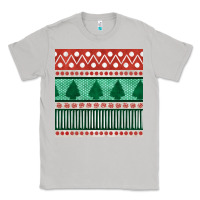 Moon Dust christmas trees hand drawn seamless pattern Classic Tee - BundleAndBundleShop