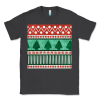 Smoke christmas trees hand drawn seamless pattern Classic Tee - BundleAndBundleShop