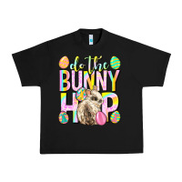 Black Do the bunny hop Easter Day Urban Heavy Tee - Neo Western