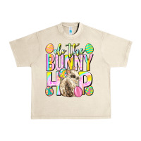 Sandshell Do the bunny hop Easter Day Urban Heavy Tee - Neo Western