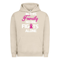 Pigment French Oak In This Family No One Fights Alone Cancer Survivor Urban Hoodie - Bettercallsaul