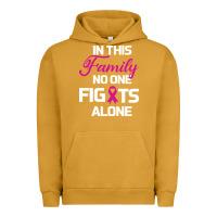 Pigment Peanut Butter In This Family No One Fights Alone Cancer Survivor Urban Hoodie - Bettercallsaul