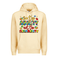Pina Colada see the ability not the disability Premium Hoodie - LillyAllenDesigns