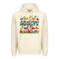 Sandshell see the ability not the disability Premium Hoodie - LillyAllenDesigns