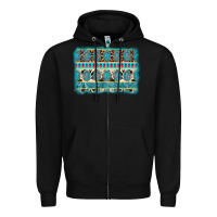 Black turquoise gemstone background Zipper Hoodie - AdoDesignShop