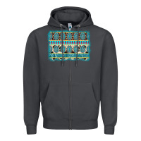 Smoke turquoise gemstone background Zipper Hoodie - AdoDesignShop