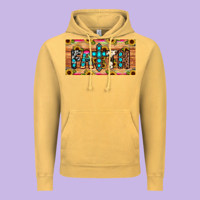 Faith License Plate Vintage Hoodie Designed By Jahusdesignshop