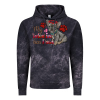 Cloud Black my valentine has paws french bulldog Vintage Hoodie - RanaPortraitStore