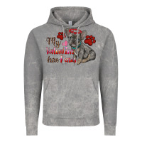 Cloud Rock my valentine has paws french bulldog Vintage Hoodie - RanaPortraitStore