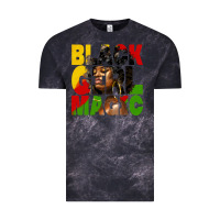 Cloud Black black girl magic juneteenth Vintage Tee - HRA Design Shop