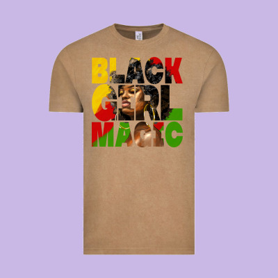 Black Girl Magic Juneteenth Vintage Tee Designed By Hra Design Shop