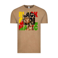 Vintage Coffee black girl magic juneteenth Vintage Tee - HRA Design Shop