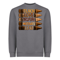 Storm teach love inspire motivate lead Heavyweight Sweatshirt - Zillion Design Studio