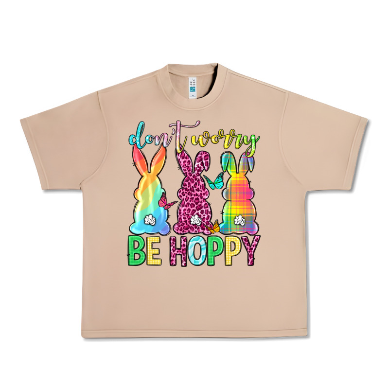 Don't Worry Be Hoppy Easter Day Urban Heavy Tee by Neo Western | Teevron