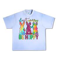 Grape Ice Don't worry be hoppy Easter Day Urban Heavy Tee - Neo Western