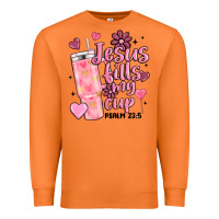 Carrot valentine jesus fills my cup Premium Sweatshirt - MaliasSmallBusiness