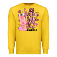 Lemon valentine jesus fills my cup Premium Sweatshirt - MaliasSmallBusiness