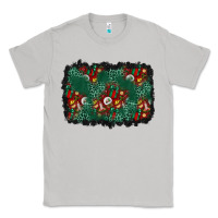Moon Dust christmas gift box and leopard background Classic Tee - BundleAndBundleShop