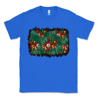True Royal christmas gift box and leopard background Classic Tee - BundleAndBundleShop