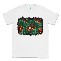 White christmas gift box and leopard background Classic Tee - BundleAndBundleShop