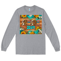 Heather Grey senior 2024 tumbler  2 artiststas Long Sleeve Tee - Artiststas
