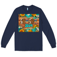 Navy senior 2024 tumbler  2 artiststas Long Sleeve Tee - Artiststas