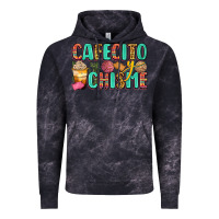 Cloud Black cafecito y chisme Vintage Hoodie - Zillion Design Studio