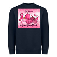 Navy in october we wear pink pumpkin Heavyweight Sweatshirt - RanaPortraitStore