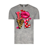 Cloud Rock love lips Vintage Tee - FaDigitalArtStudio