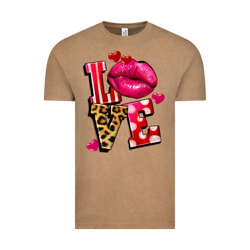 Love Lips Vintage Tee by FaDigitalArtStudio | Teevron