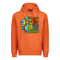 Carrot always unique totally intelligent sometimes myster Premium Hoodie - LillyAllenDesigns