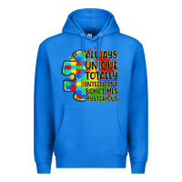 True Royal always unique totally intelligent sometimes myster Premium Hoodie - LillyAllenDesigns