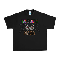 Black halloween mama Urban Heavy Tee - CowhideDigitalArt