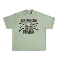 Oil Green halloween mama Urban Heavy Tee - CowhideDigitalArt